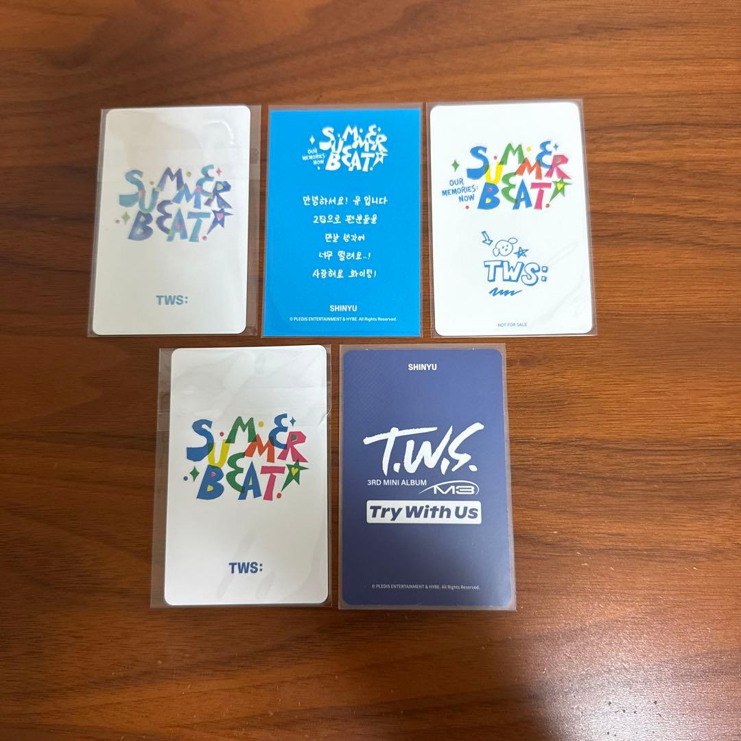 TWS SHINYU シニュ トレカ