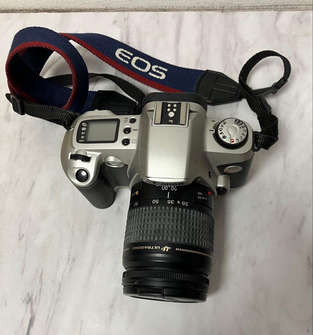 ジャンク★Canon　EOS　Kiss　フィルムカメラ　レンズ2本　バック付