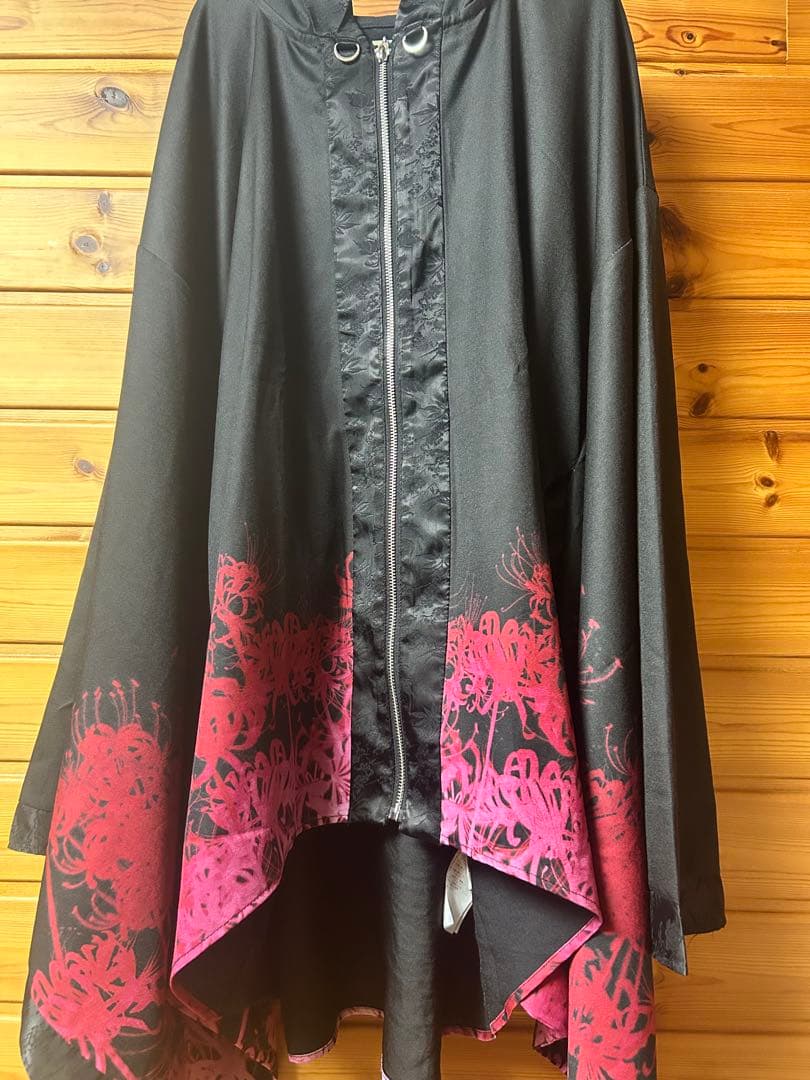 彼岸花羽織パーカー　REZEN axes femme