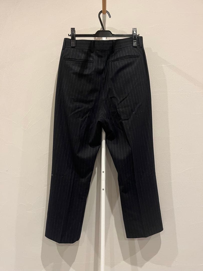 パンツ NEAT 140's Wool Pinstripe STANDARD NAVY
