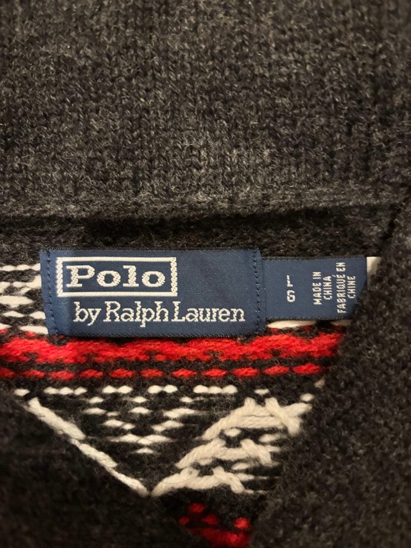 Polo Ralph Lauren ノルディック　カウチン　セーター　L