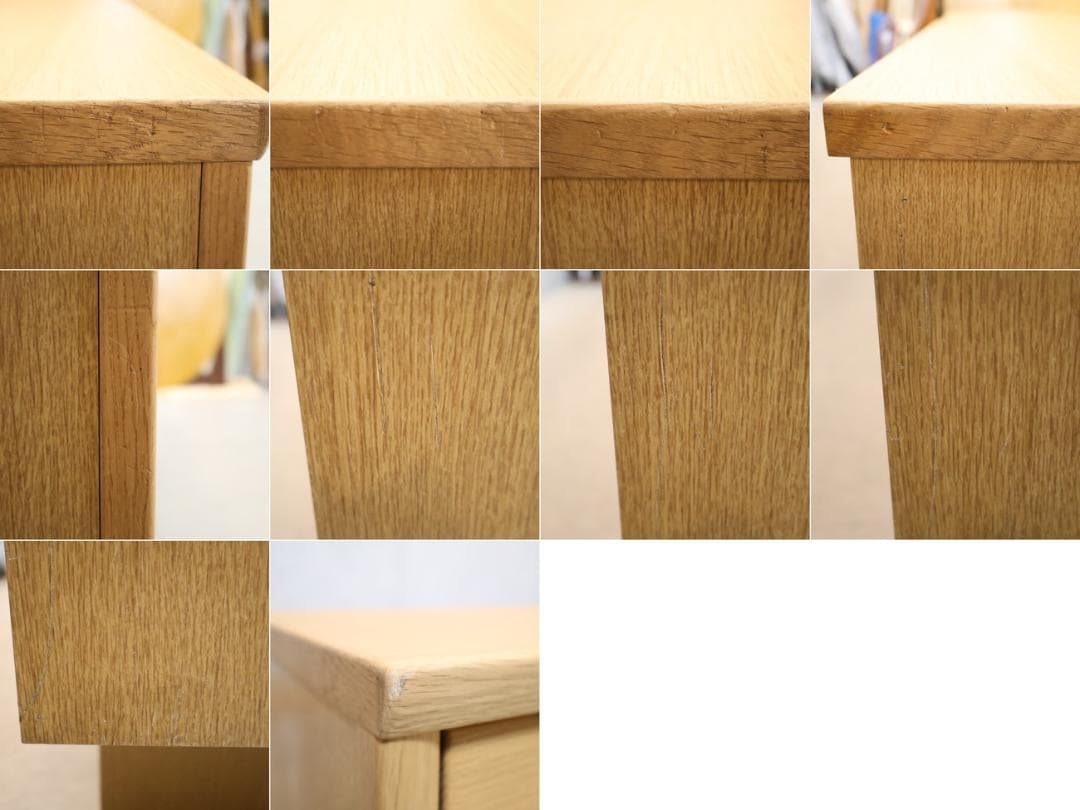 HAMAMOTO 浜本工芸 ナラ材 TVボード テレビボード ローボード 収納