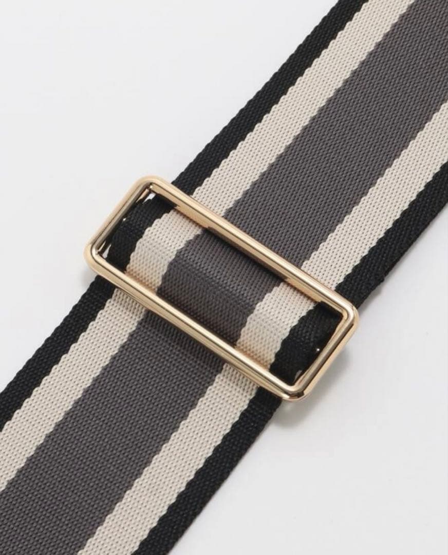 【GOOD GRIEF!/グッド グリーフ】Border Belt(6cm)