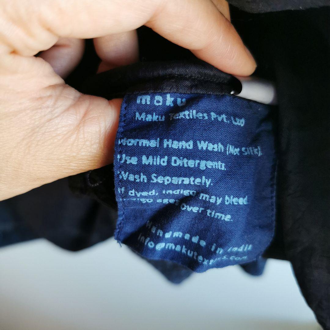 MAKU、 maku textiles チュニック 五分丈