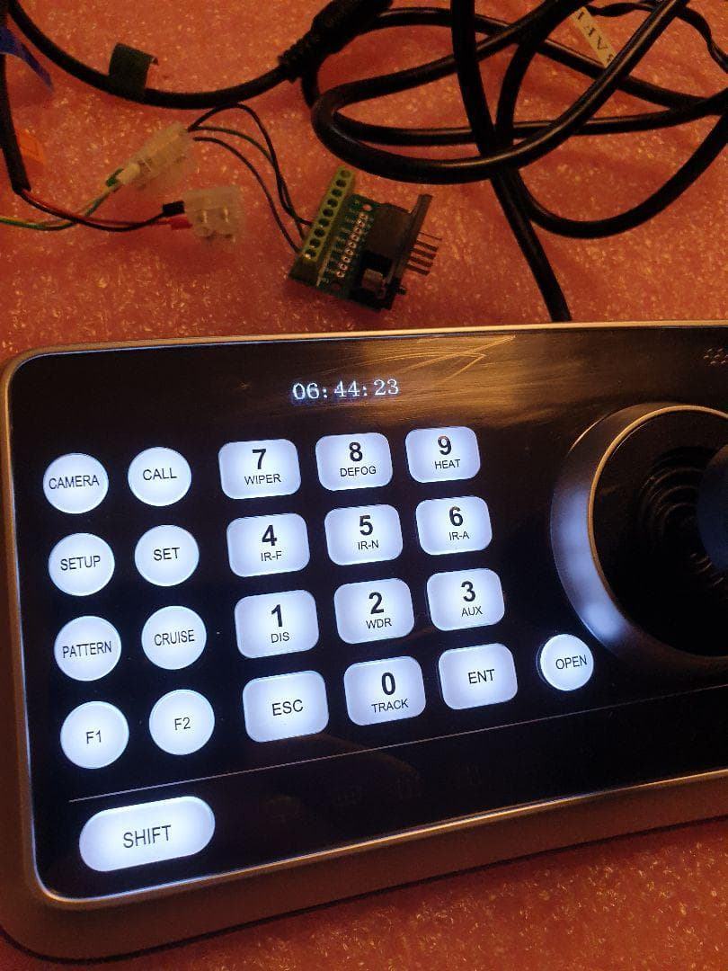 教育機関向特販　光学20倍  PTZカメラ ＋ 4D JOYコントローラ