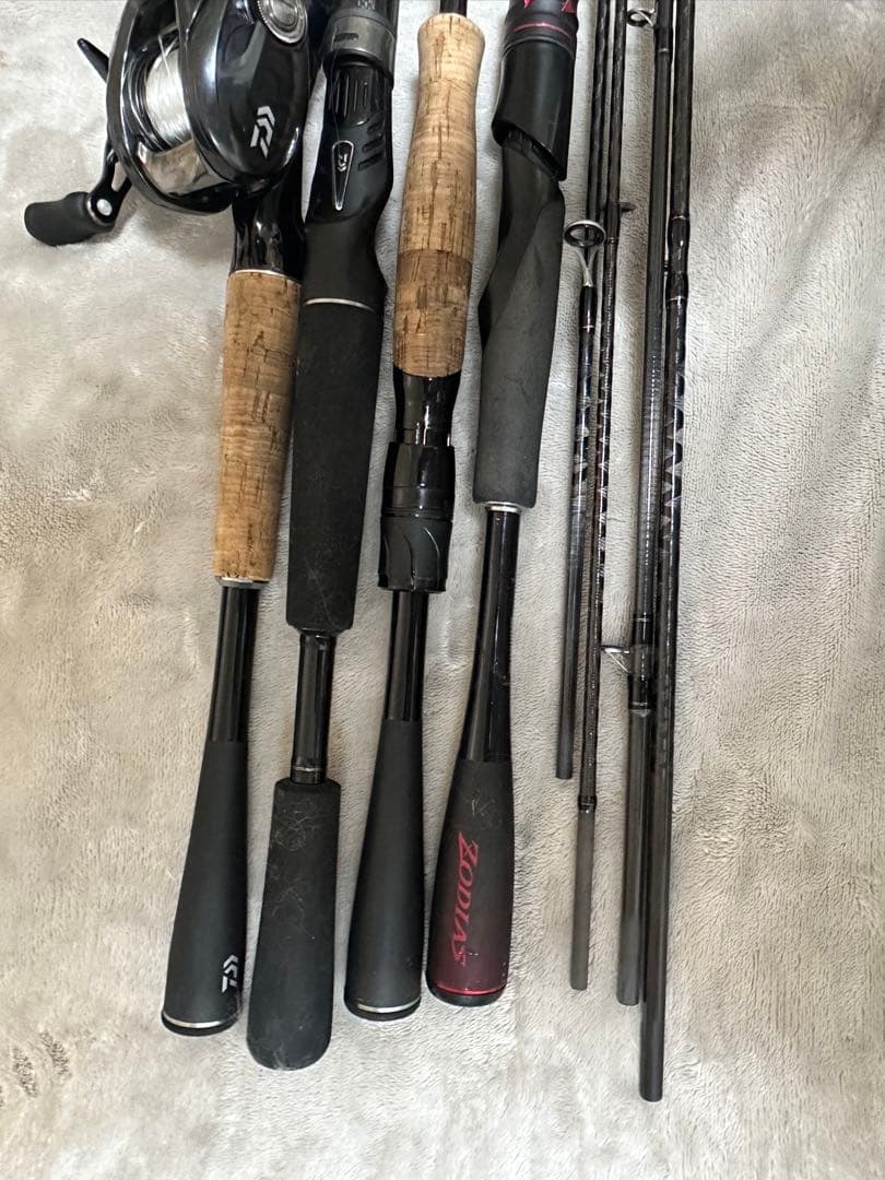 ブラックバス引退ロッド