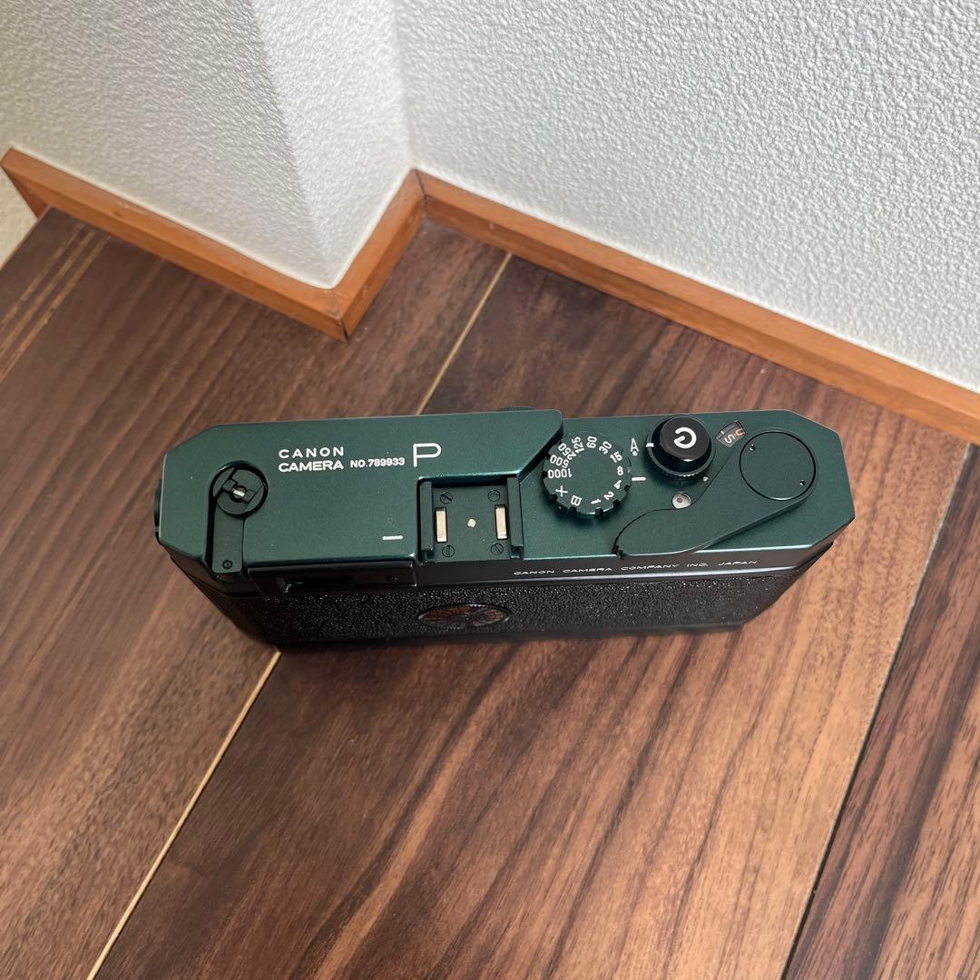 Canon P ＋　canon 50mm f1.4 L39 【グリーン】
