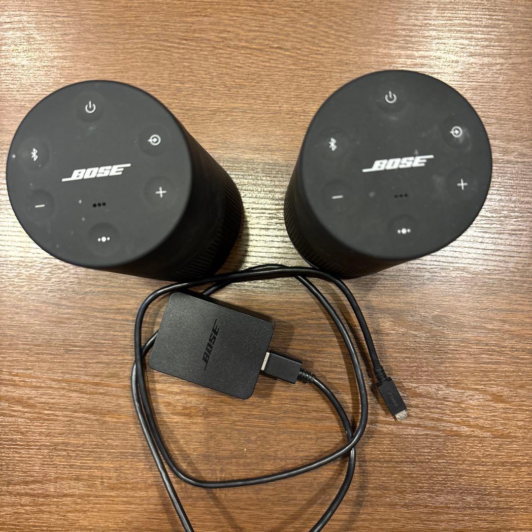 Bose SoundLink Revolve Ⅱ 本体2個、純正コード1セット