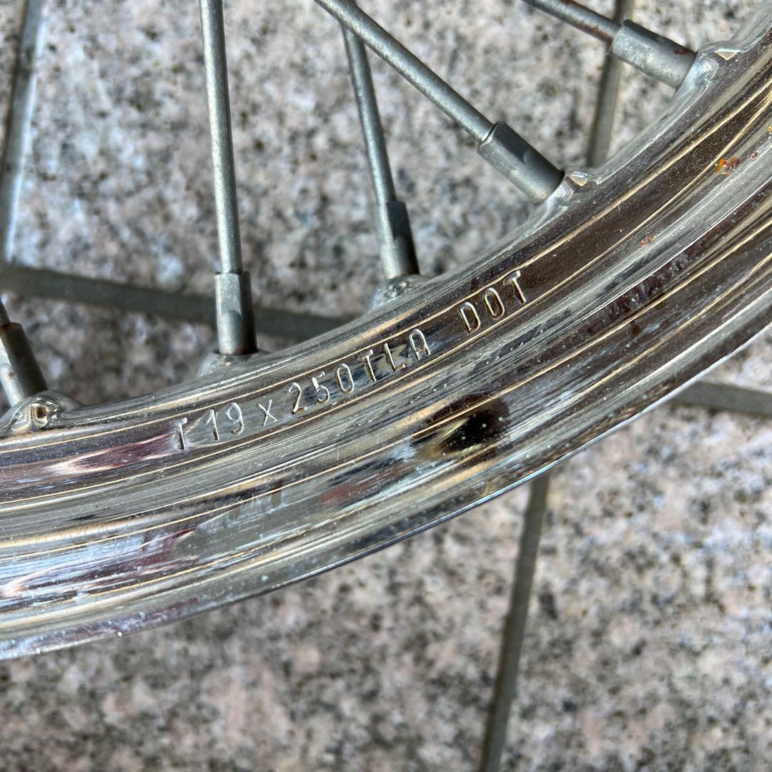 ハーレー　2002FXDL1450 TC88 ダイナ 純正ホイール　前後　値下可