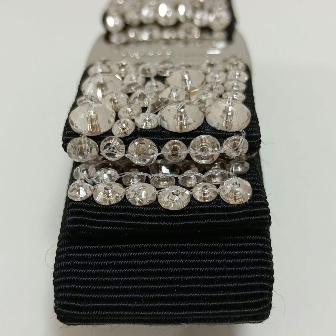 ANQ08 サルヴァトーレフェラガモ 美品 ヴァラリボン バレッタ 髪留め