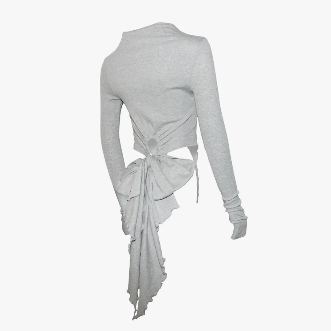 トップス S ribbon tail tops THEREDTHREAD