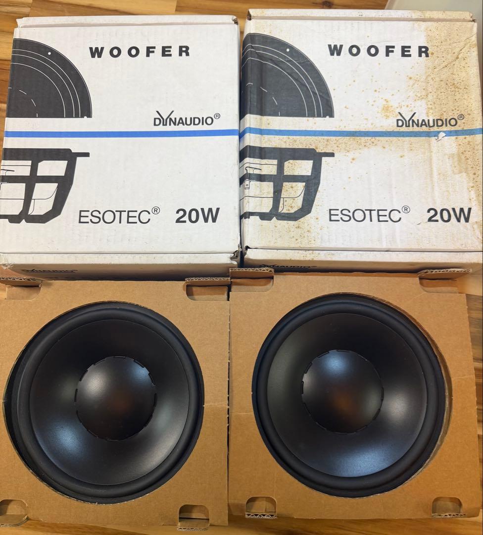 DYNAUDIO Esotec 20W75 WOOFER2個セット