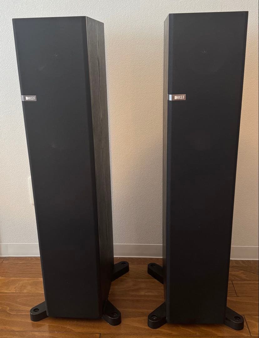 KEF Q500 BL ペア トールスピーカー ブラック