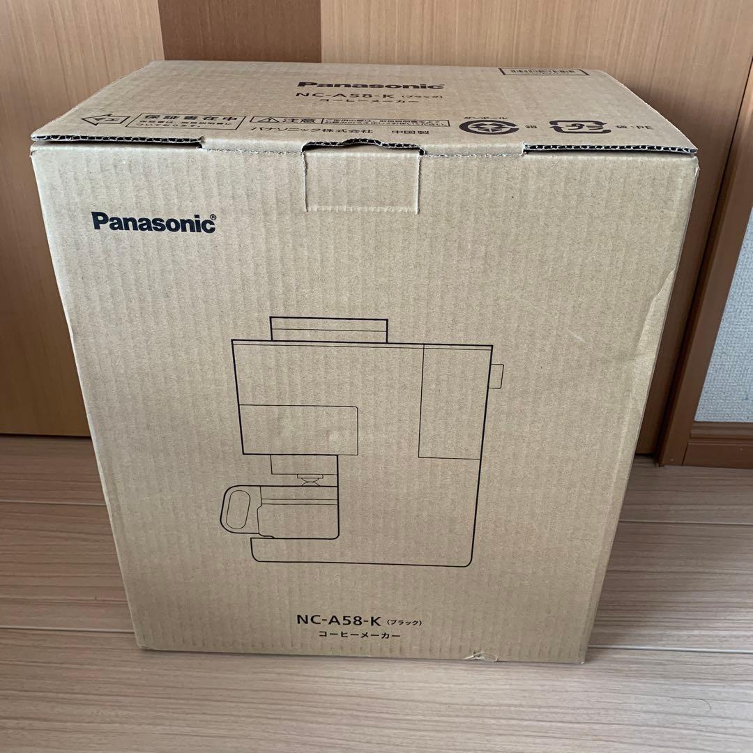 Panasonic NC-A58-K コーヒーメーカー ブラック