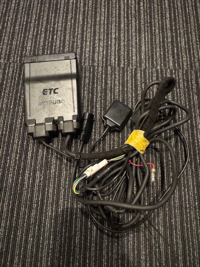 バイク用ETC MSC-BE51-Ⅱ 2アンテナ分離型　動作確認済