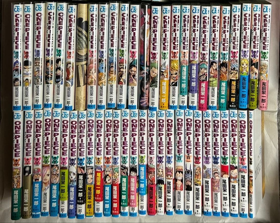 真*ル様 ONE PIECE 1〜107巻（84欠）+巻零 尾田栄一郎 9・13