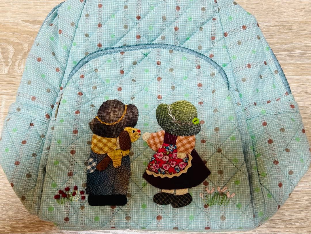 ★新作★スーちゃん＆ビリーくん　リュック　ボディバッグ　ハンドメイド　水色系