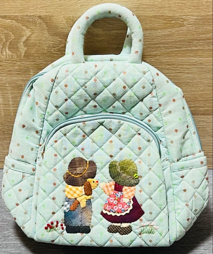★新作★スーちゃん＆ビリーくん　リュック　ボディバッグ　ハンドメイド　水色系