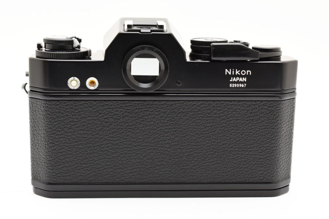 新品級 ニコン ニコマート EL ブラック フィルム　モルト新品交換済 M252