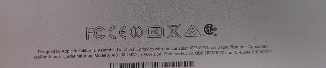 Macデスクトップ iMac 21.5inch late2013 core i5 8gb 1TB