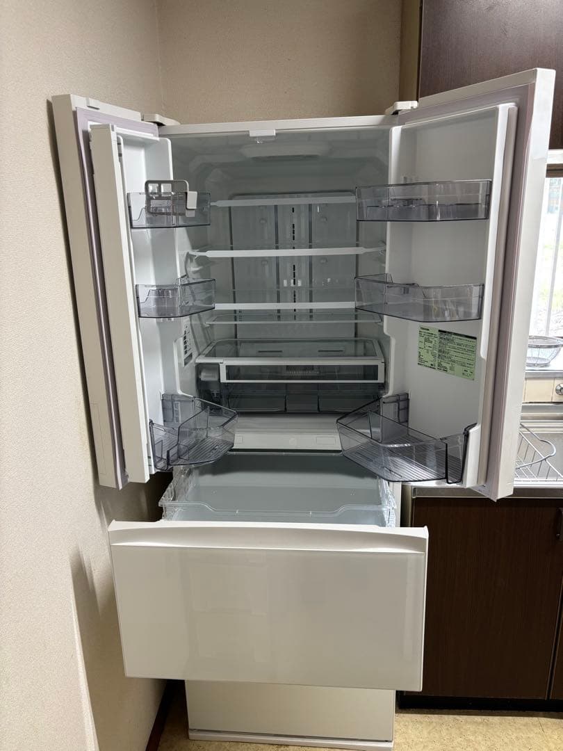 東芝TOSHIBA GR-V460FK 冷蔵庫24年購入