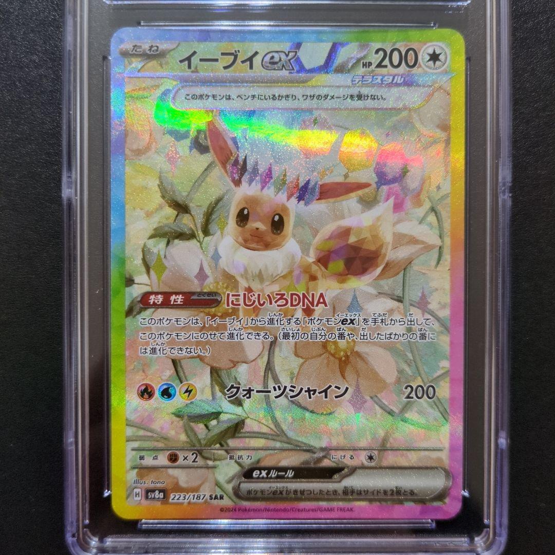 51 CGC10 イーブイex SAR SV8a 223/187