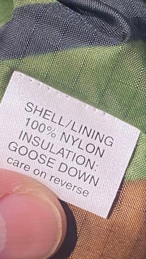 CRESCENT DOWN WORKS クレセント　ダウンジャケット　別注黒迷彩