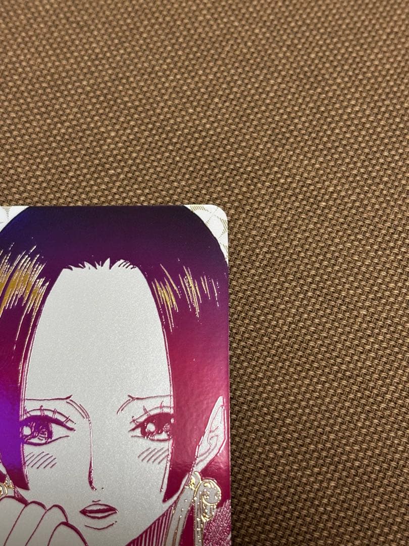 ワンピースカード　ボア・ハンコックRパラレル　『わらわ こわい・・・♡』 2枚