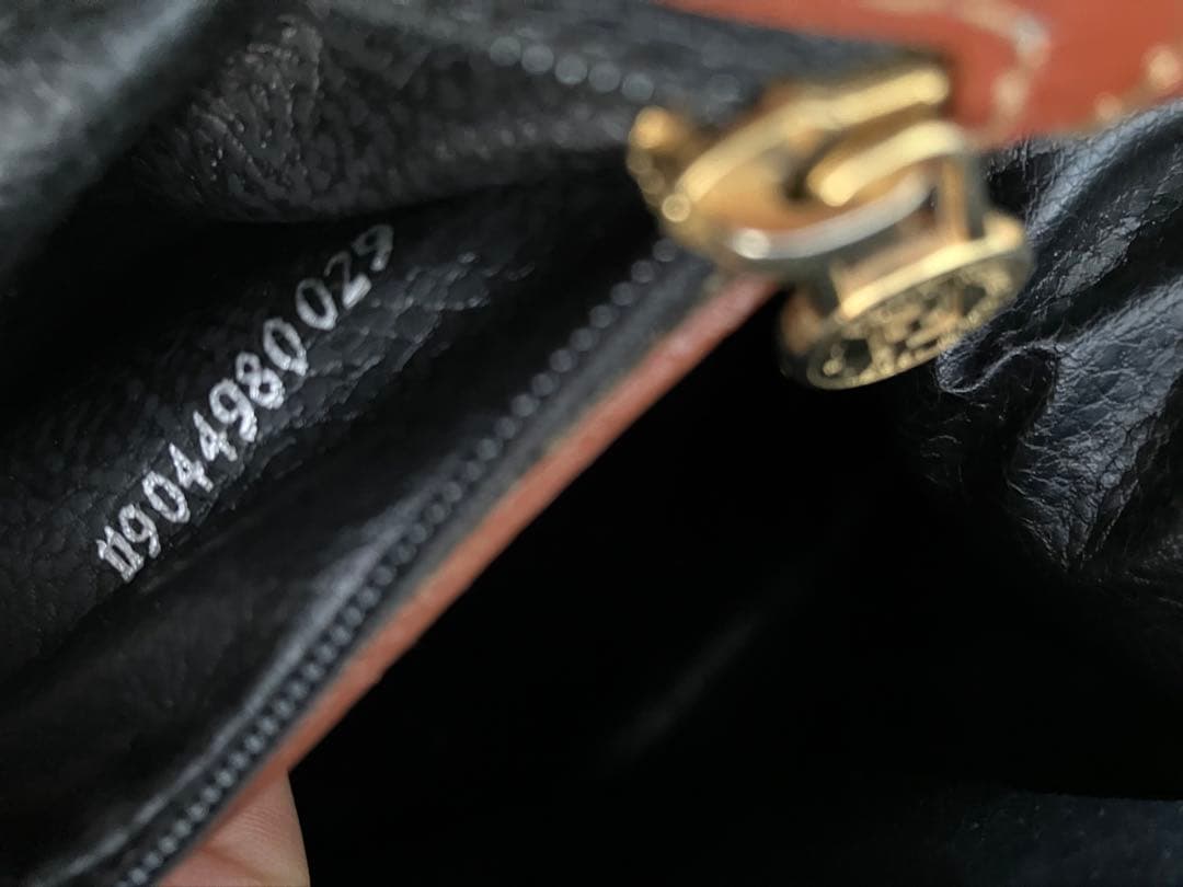 フェンディ【FENDY】ヴィンテージ　ペカン柄ミニボストンバッグ