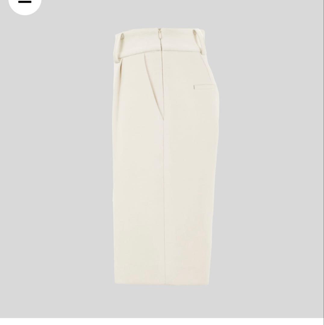 新品未使用　yonfa ヨンファ　バミューダパンツ　milk Sサイズ