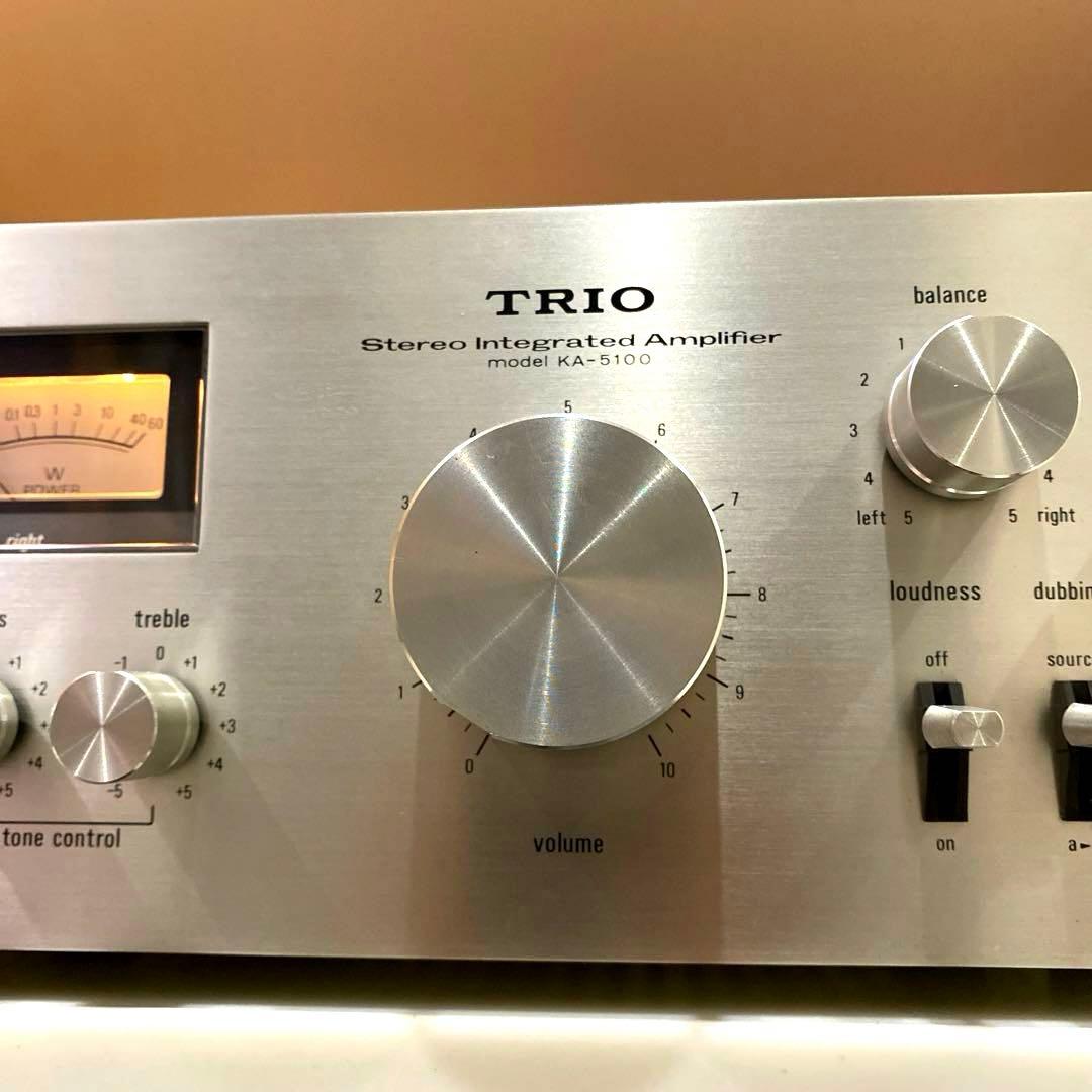 TRIO プリメインアンプ KA-5100 動作品 トリオ
