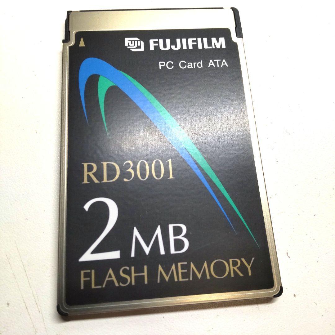 デジタルカメラ FUJIFILM RD3001 2MB PC Card ATA Flash M