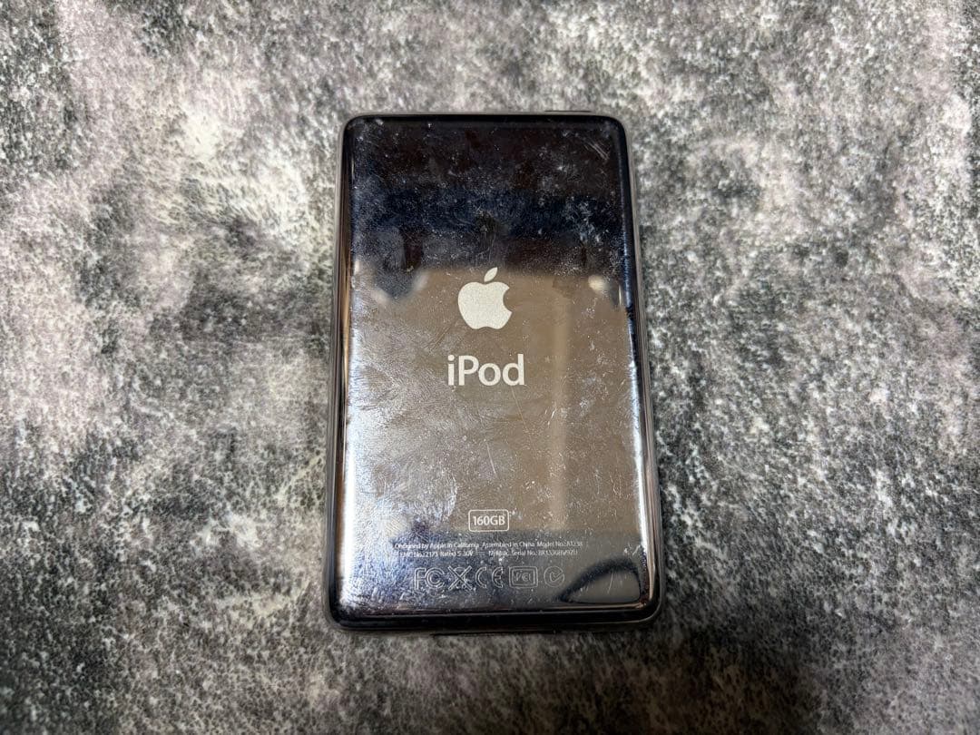 【値下】iPod classic 第7世代 160GB→256GBバッテリー新品