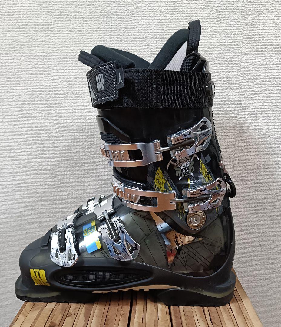 【使用2回】ATOMIC 26~26.5 スキーブーツ　説明書　付属品付き