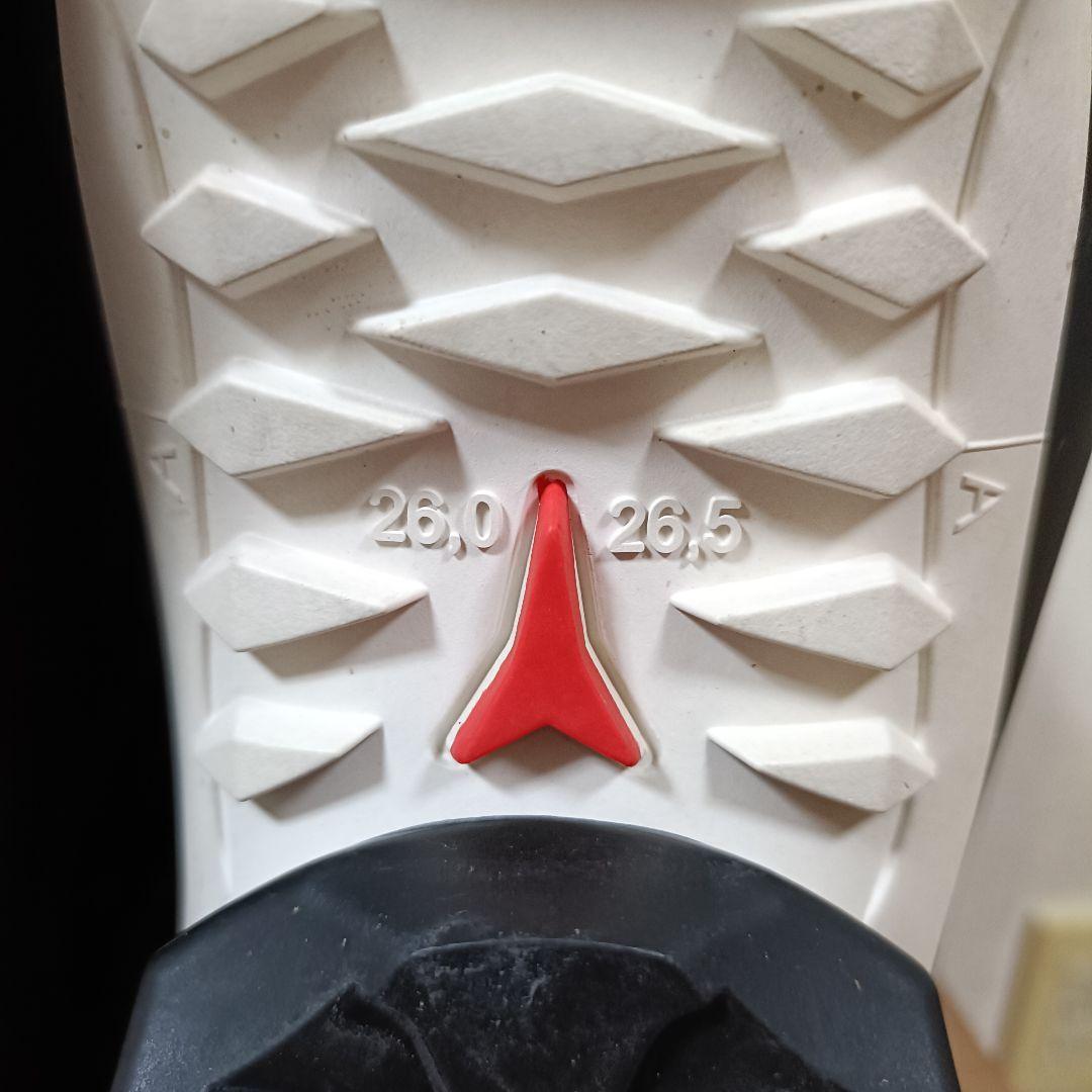 【使用2回】ATOMIC 26~26.5 スキーブーツ　説明書　付属品付き