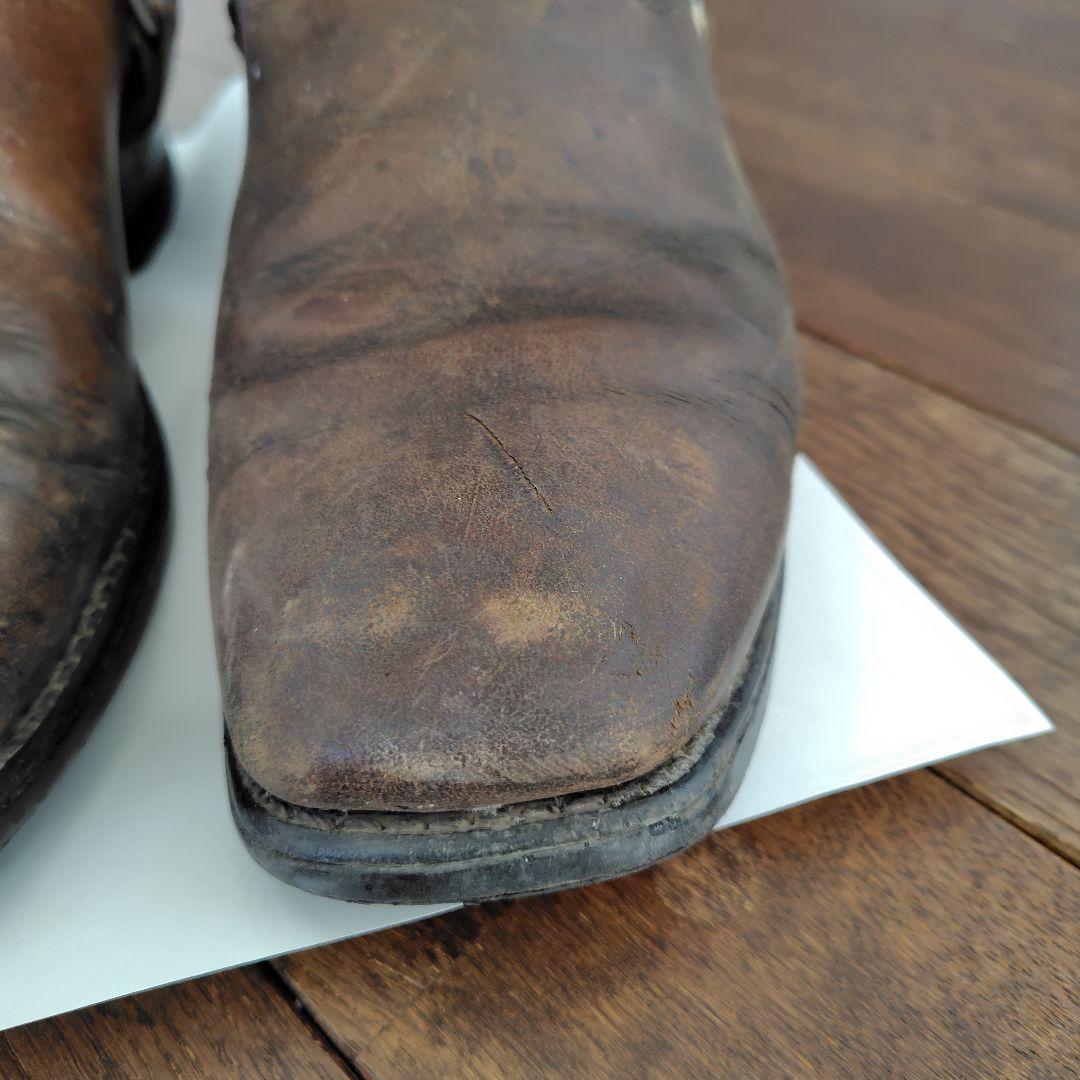 Harley-Davidson ブラウンミドルカットブーツ　ヴィンテージ