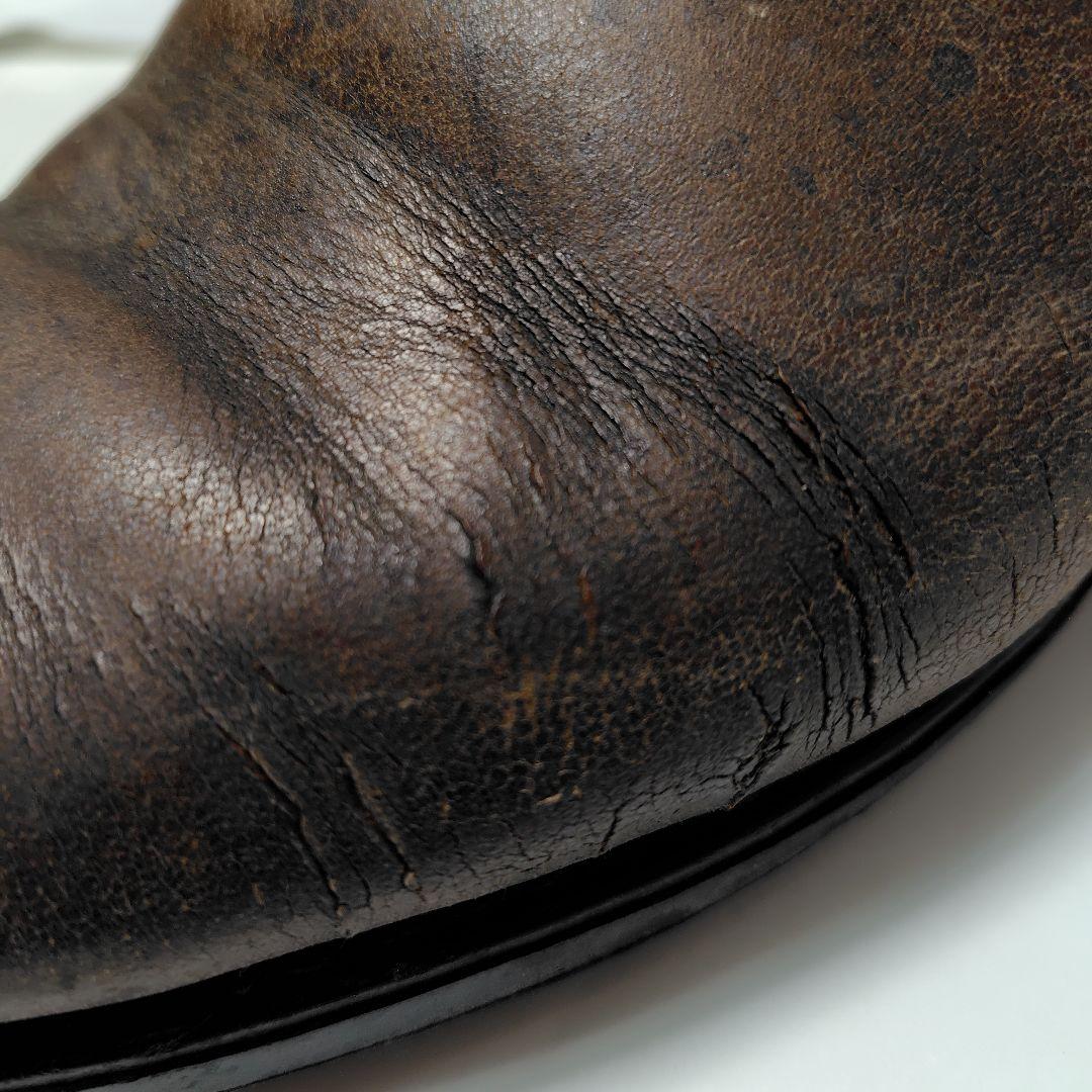 Harley-Davidson ブラウンミドルカットブーツ　ヴィンテージ