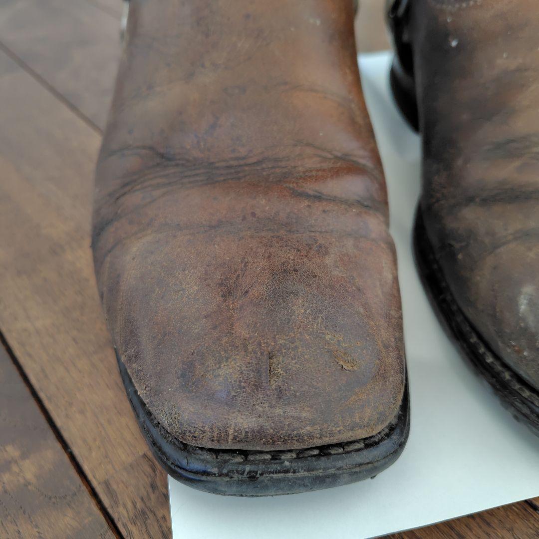 Harley-Davidson ブラウンミドルカットブーツ　ヴィンテージ