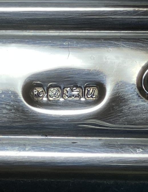 【アンティーク】純銀製フォトフレーム（イギリス製）