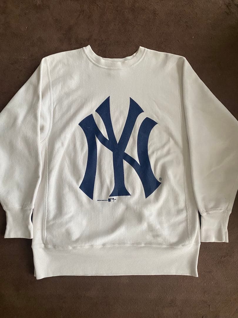 90s vintage チャンピオン リバースウィーブ ヤンキース XL