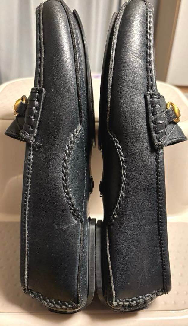 GUCCI ビットローファー ブラック　38（24.5cm）
