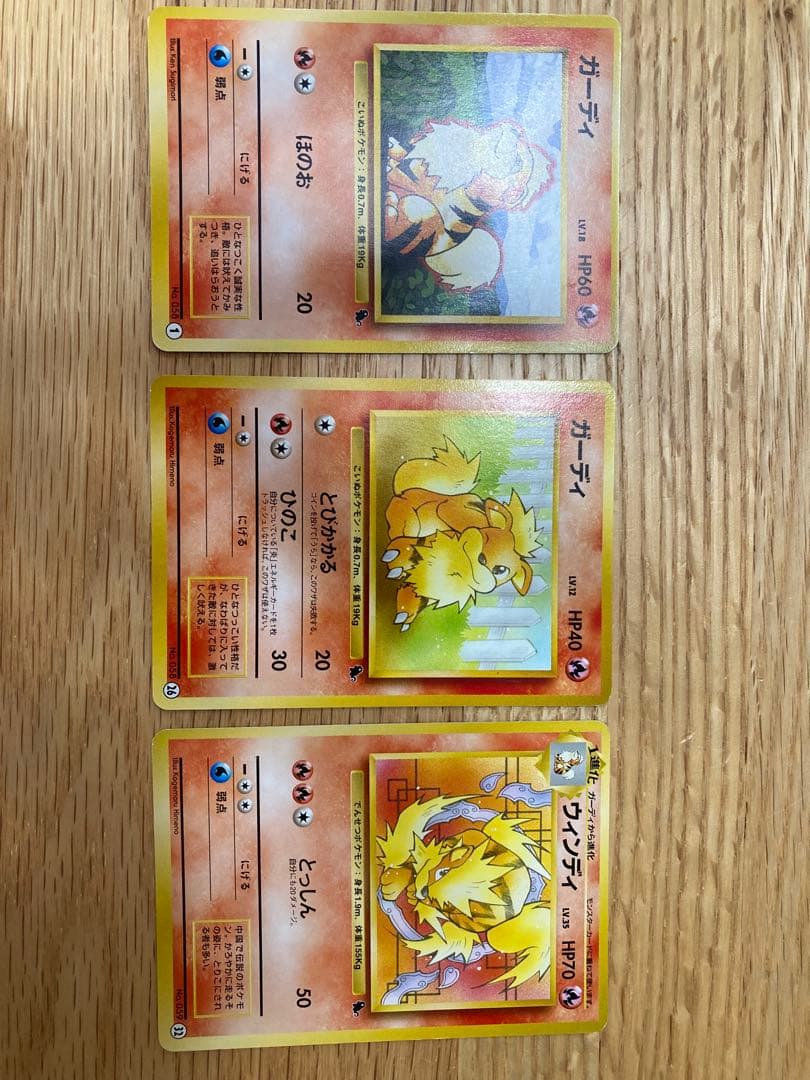 ポケモンカード ガーディ・ウィンディ セット