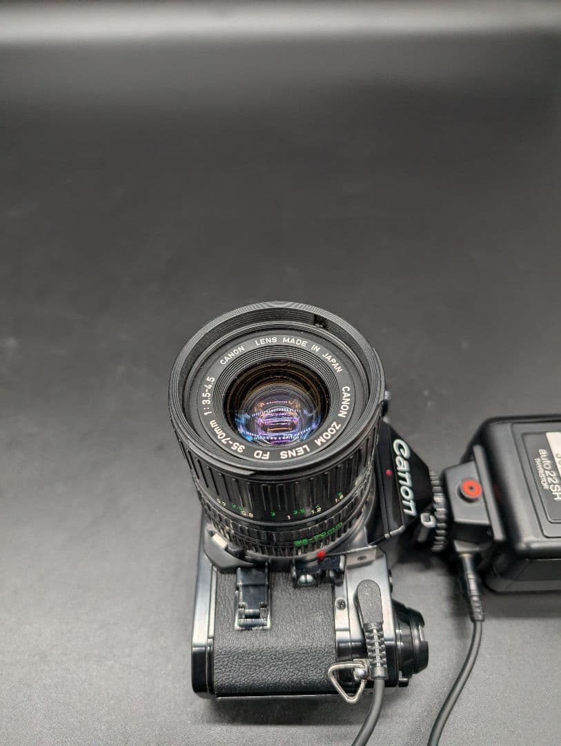 キヤノン Canon AE-1 PROGRAM ブラック 35-70mm