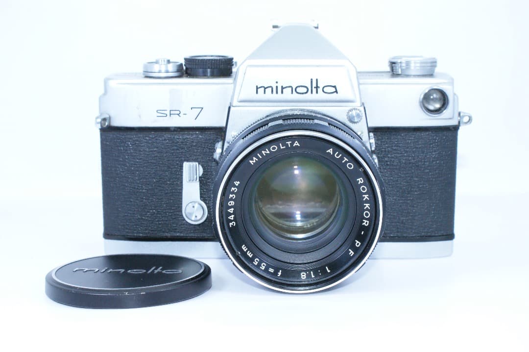 フィルムカメラ MINOLTA SR-7(+ROKKOR-PF 55mm F1.8)#330