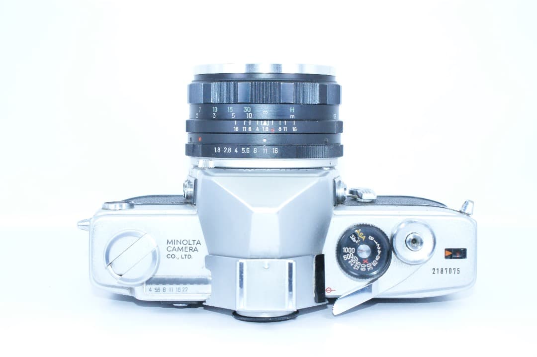 フィルムカメラ MINOLTA SR-7(+ROKKOR-PF 55mm F1.8)#330