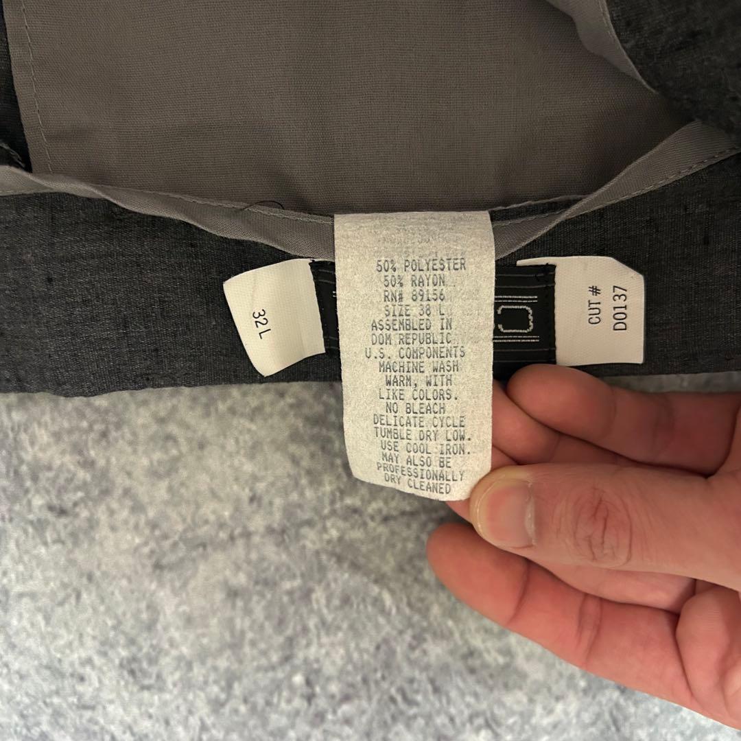 80s “絣” レーヨンギャバ スラックス 3タック　50s ヴィンテージ