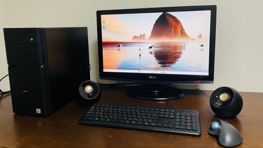 【モニターセット】iiyama第10世代 インテルコア i7 デスクトップ PC