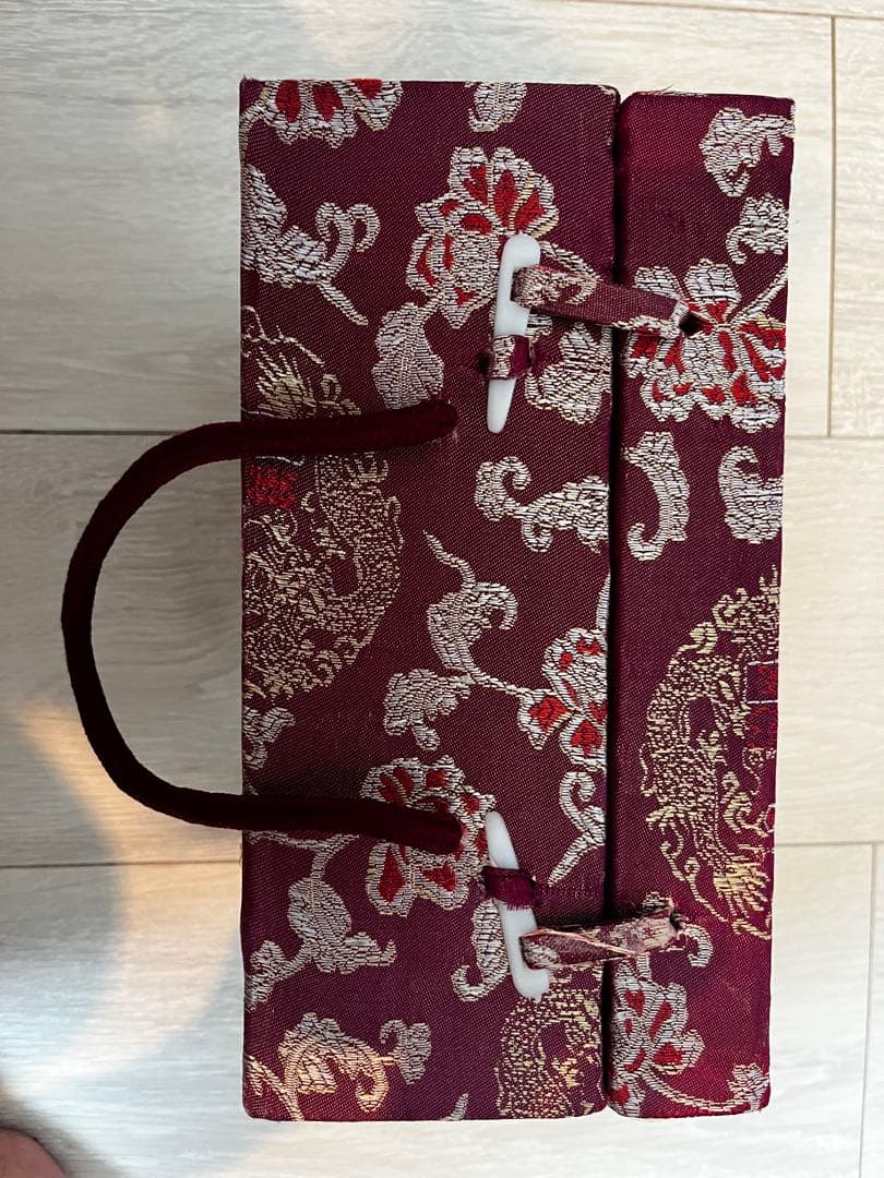 赤いひょうたん型漆器 水指　国賓礼品　中国美術