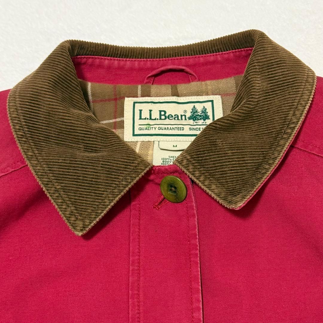 【L.L.Bean】希少　00s ハンティングジャケット　木タグ　レッド系