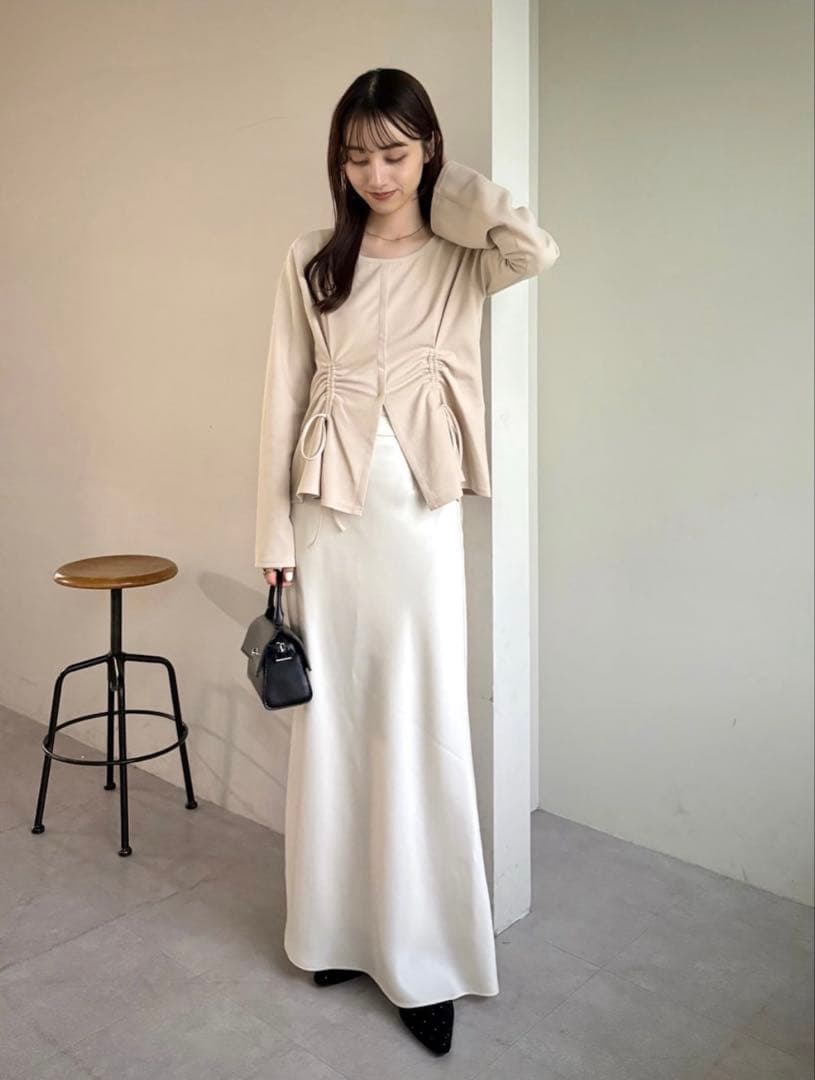 CAPRICIEUX LE'MAGE ドロストリブTシャツ